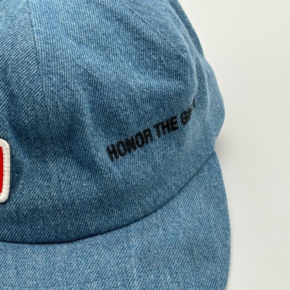 Honor The Gift Denim Printed Baseball Cap - Picture 3 of 8